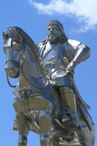 Genghis Khan Monument Zonjin Boldog Mongolia