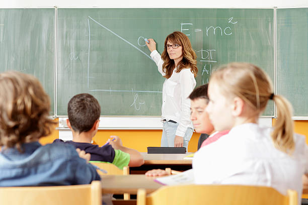 istock A female teacher teaching physics to a class of students 466613661