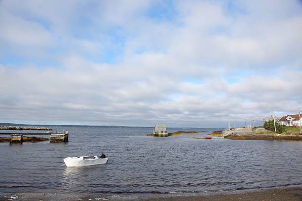 istock Nice seascape of a cove at Blue Rocks 466616448