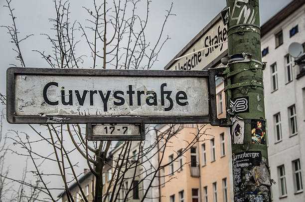 Closeup of one of the many Sunset Blvd Street Signs In Beverly Hills California.