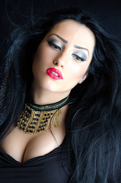 istock Glamorous Brunette Woman 466619744
