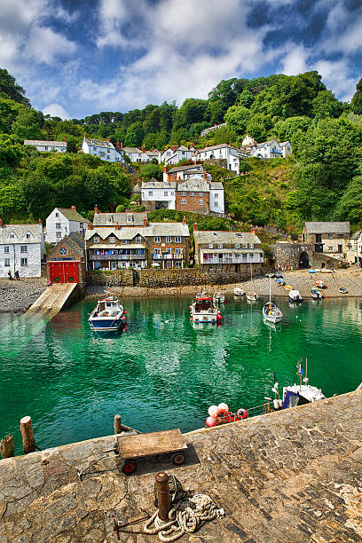 Clovelly From Clovelly, a fishing port in Devon devon stock pictures, royalty-free photos & images