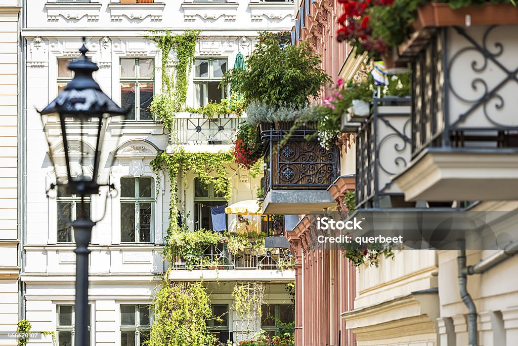 Schönen Balkon in Berlin - Lizenzfrei Berlin Stock-Foto