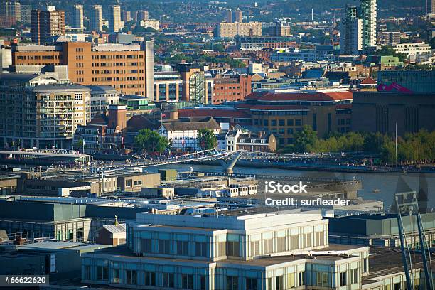 London England City Scape Stock Photo - Download Image Now - 2015, Aerial View, Architecture