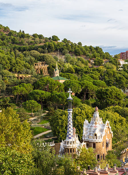 istock View of Park Guell in Barcelona - Spain 466624237