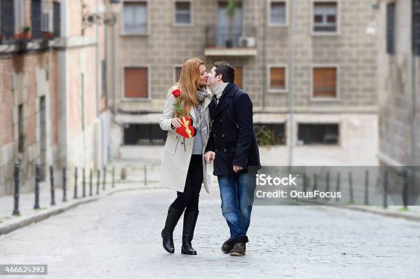 Romantic Couple In Love Celebrating Anniversary Stock Photo - Download Image Now - Adult, Anniversary, Beautiful People