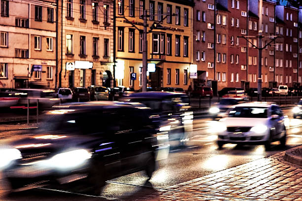 Notte in città - foto stock