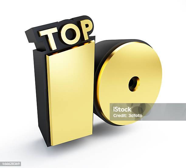 Top 10 Stock Photo - Download Image Now - Top Ten List, Achievement, Arranging