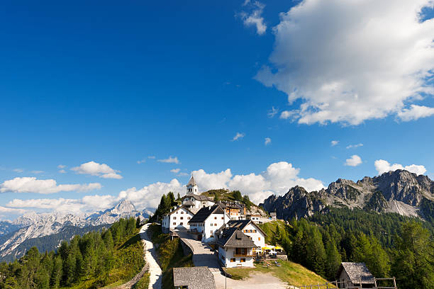 istock Panoramic View of Monte Lussari - Friuli Italy 466628471