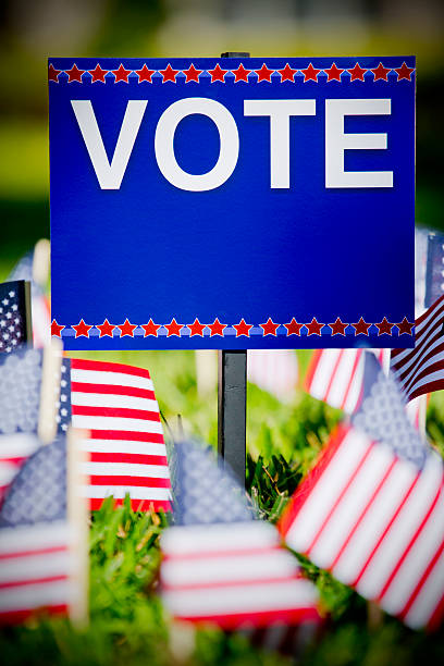 istock Election and Vote Yard sign 466630760