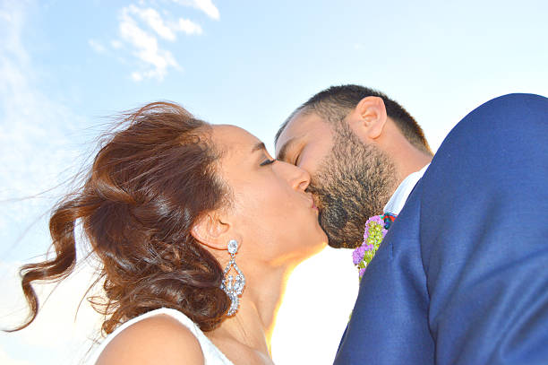 istock Beautiful couple kissing 466633370