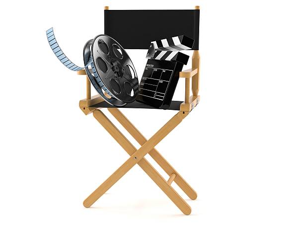 istock Movie director chair 466633588