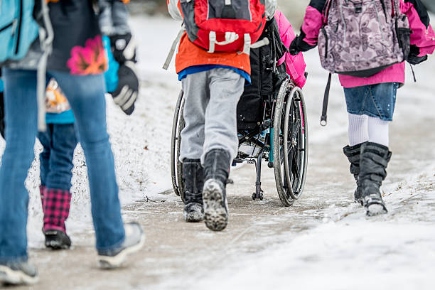 istock Kids walking to school 466634201