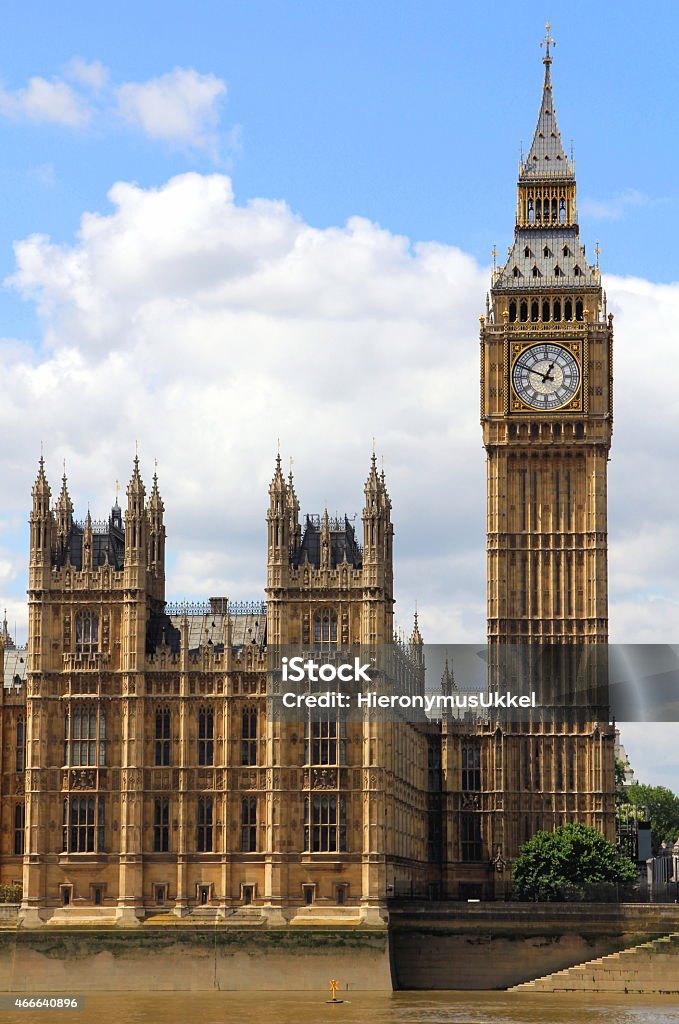 Palace of Westminster Palace of Westminster with Elizabeth Tower (Big Ben) House of Commons Stock Photo