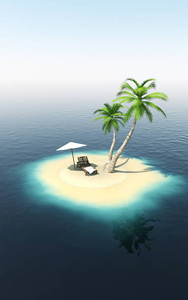 istock tropical desert paradise island 466641279