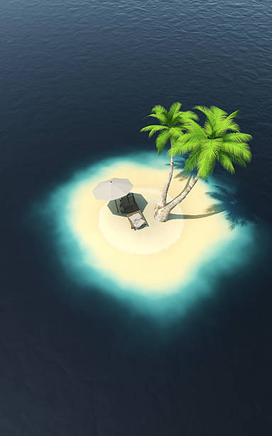 istock tropical desert paradise island 466641337