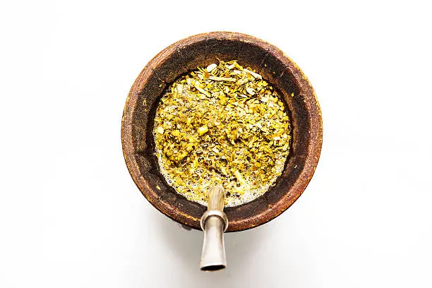 Mate, a typical Argentine drink