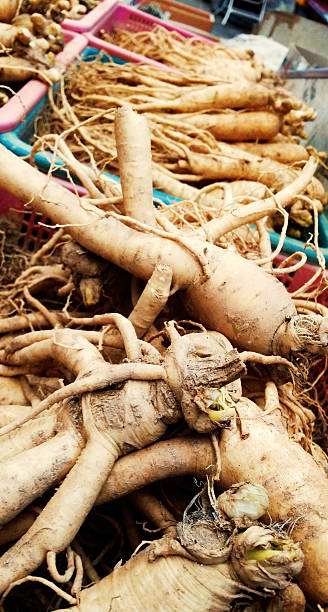 istock Ginger Roots in a Korean Traditional Market 466647766