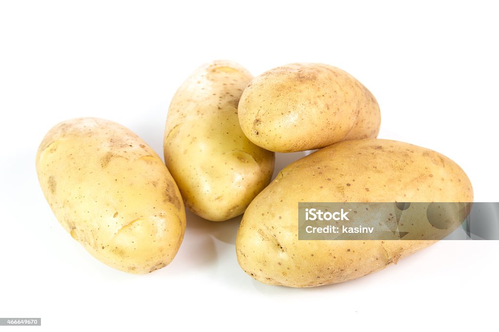 potato potato isolated on white background 2015 Stock Photo