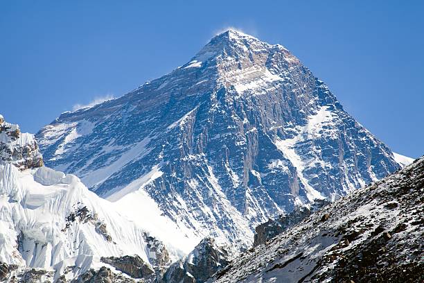 istock Top of Mount Everest - way to Everest base camp - Nepal 466654846