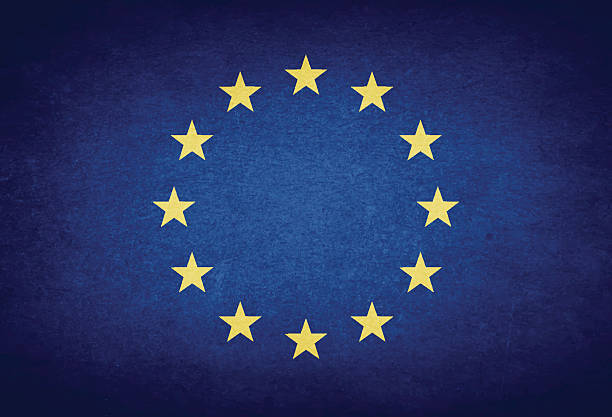 ヨーロッパの国旗 - european union flag european union currency flag european culture点のイラスト素材／クリップアート素材／マンガ素材／アイコン素材