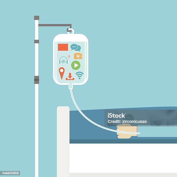 Patient Stock Illustration - Download Image Now - 2015, Addiction, Backgrounds