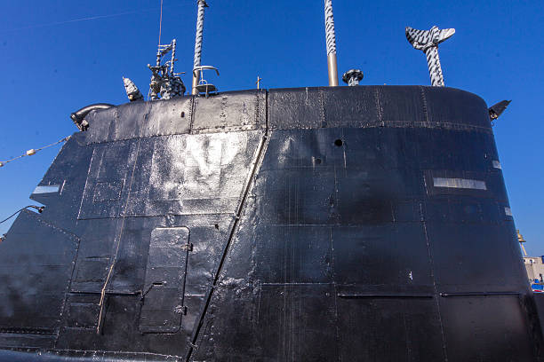 istock old retired military submarine for scrapping 466666761