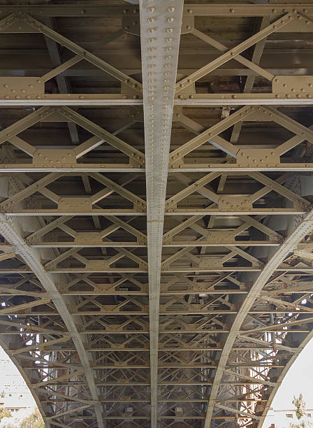 istock details of old bridge iron very decorated with rivets 466667759