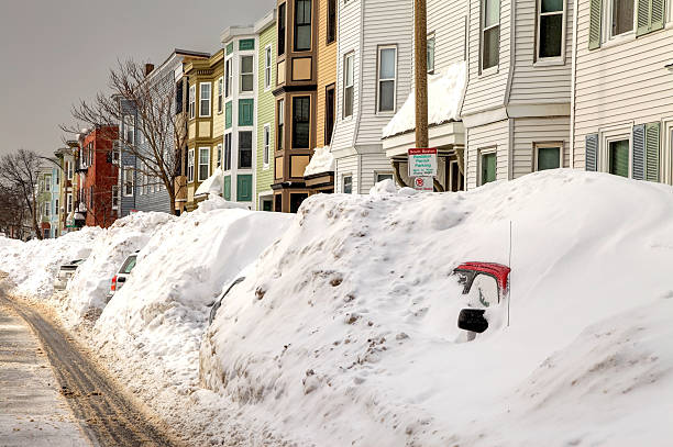 istock Boston Blizzard 2015. Snowiest Winter in Boston's History 466671192