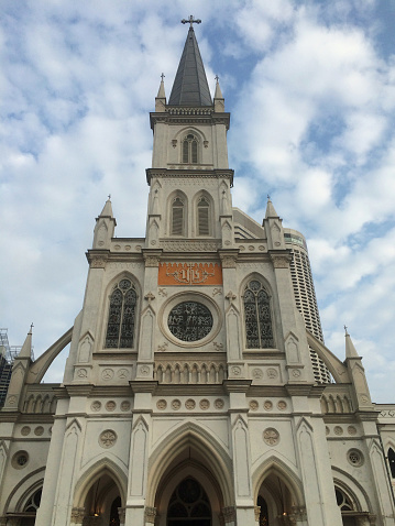 CHIJMES Chapel in Singapore.