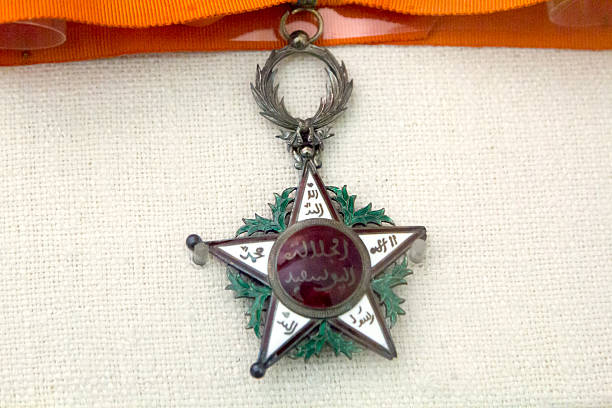 istock Ancient medals and military decorations 466674109