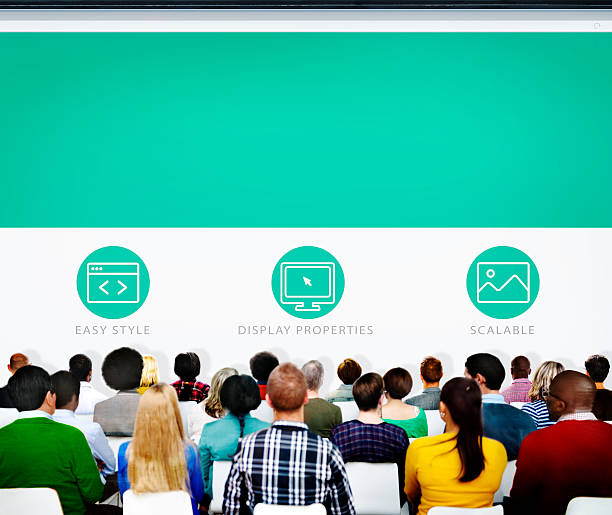 istock Group of People Seminar Web Page Concept 466674150
