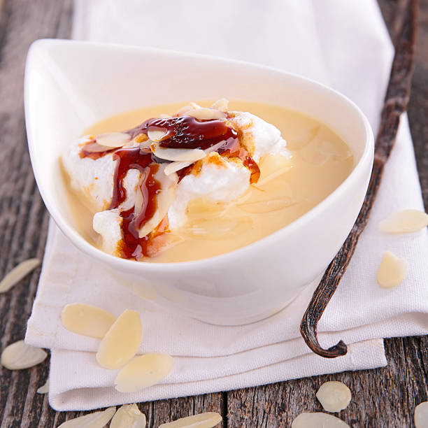 istock A vanilla ice cream sundae in a white bowl 466674912