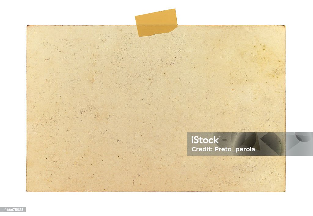 Cornice d'epoca su sfondo bianco - Foto stock royalty-free di 2015