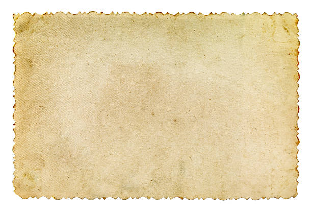 istock Vintage photo frame with figured edges 466675076
