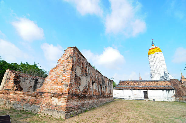 istock Pagoda at ayutthaya Thailand in Putthaisawan temple 466675384