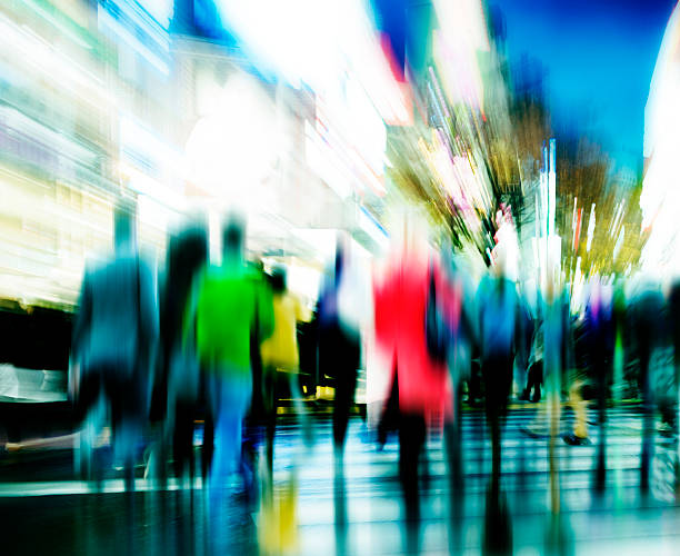 istock Group of People Pedestrian Rush Hour Concept 466675578