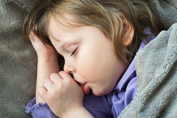 istock Little cute baby sleeping 466676062