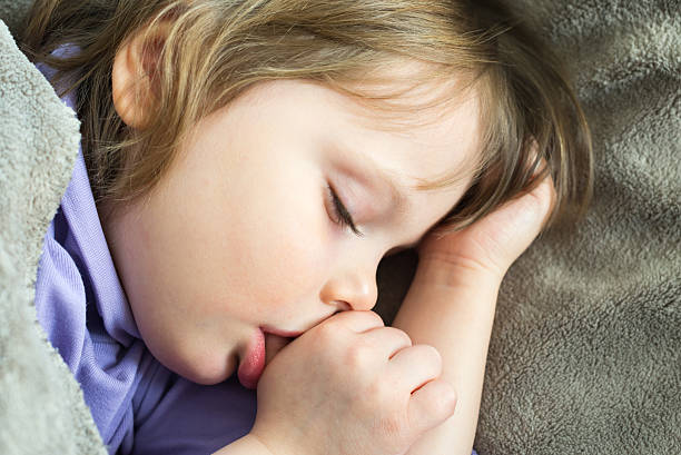 Little cute baby sleeping