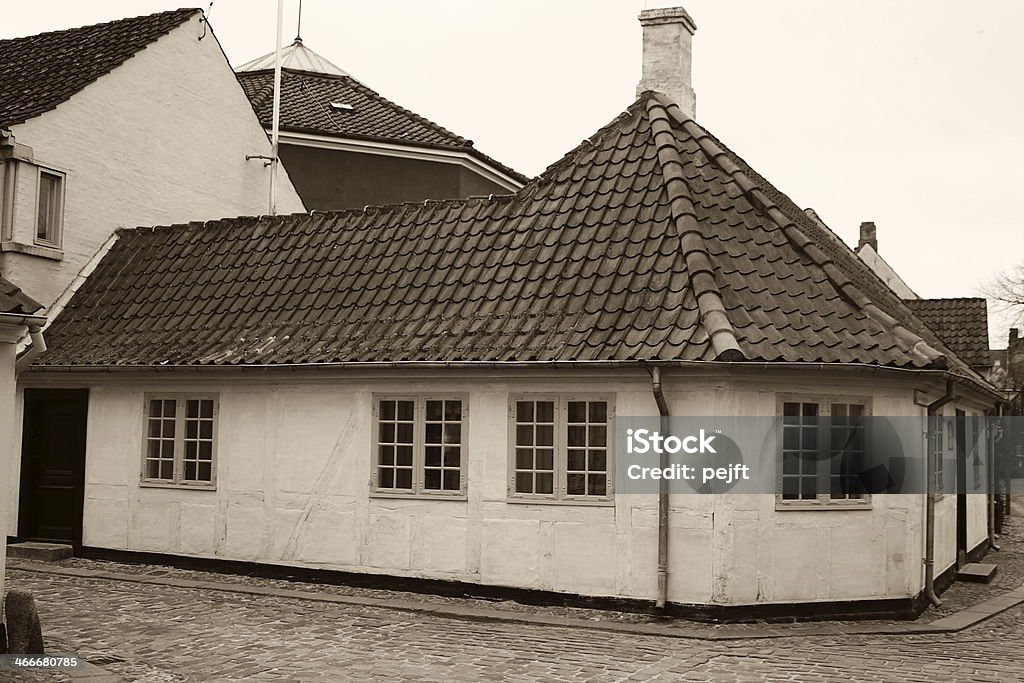 Hans Christian Andersen House Odense - Foto de stock de Casa royalty-free