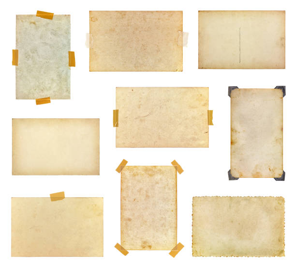istock Set of vintage photos 466680908