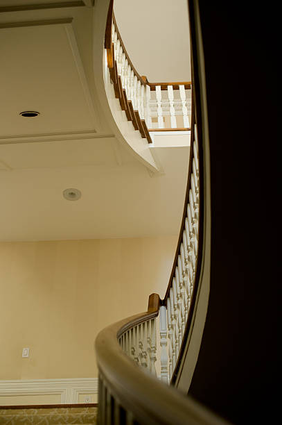 istock stairway in sepia colors 466682190