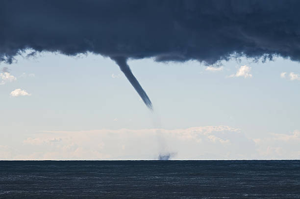 istock Tornados over the mediterranean sea 466683236