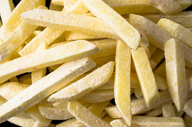 istock Frozen French fries for 466683432