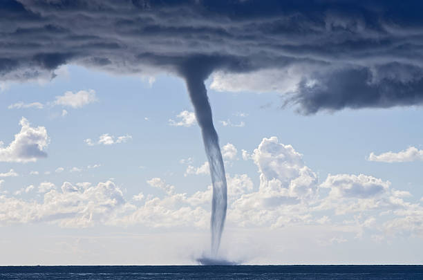 istock Tornado over the Mediterranean Sea 466688460