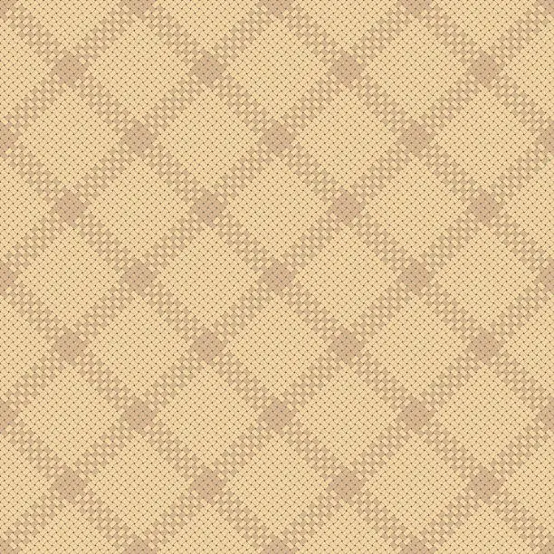 Vector illustration of Fabric Texture Seamless Pattern