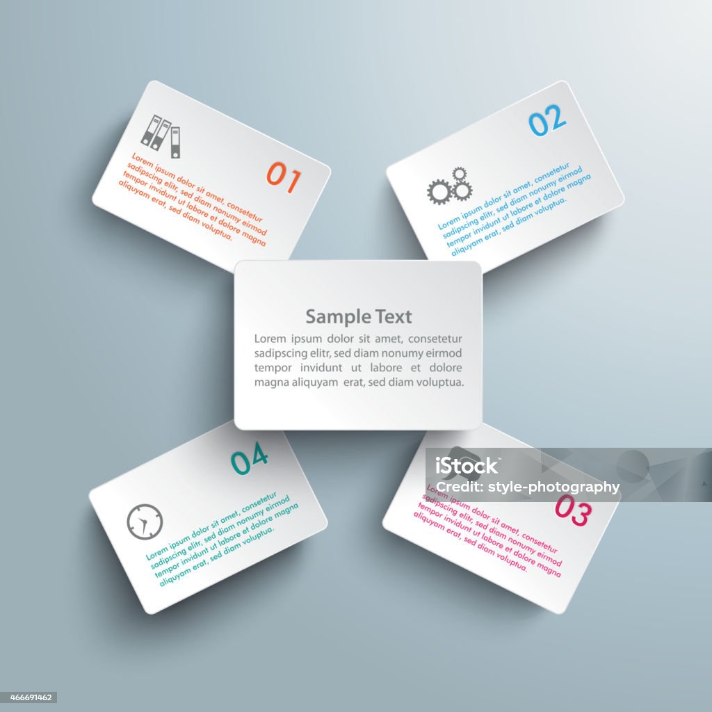 White Graph Rectangles Abstract White Rectangles Cross Infographic Stock Illustration ...