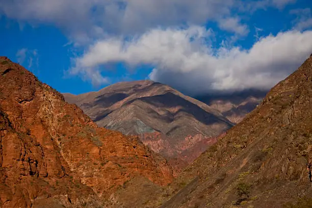 Photo of the color mountain