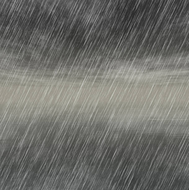 rain storm backgrounds in cloudy weather stock photo