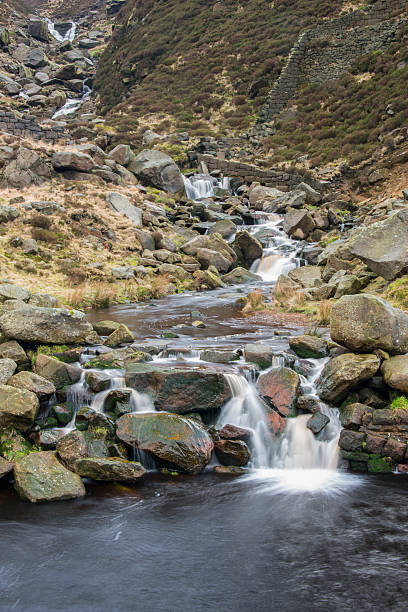 istock Waterfall in the Peak District National Park 466694474